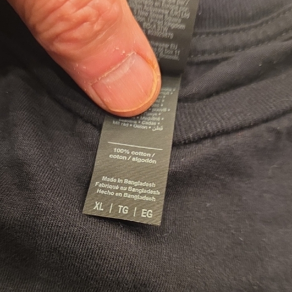 Black Buffalo Chip T-Shirt - Picture 3 of 4